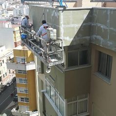 Pinturas Antonio Rosa ventana de edificio